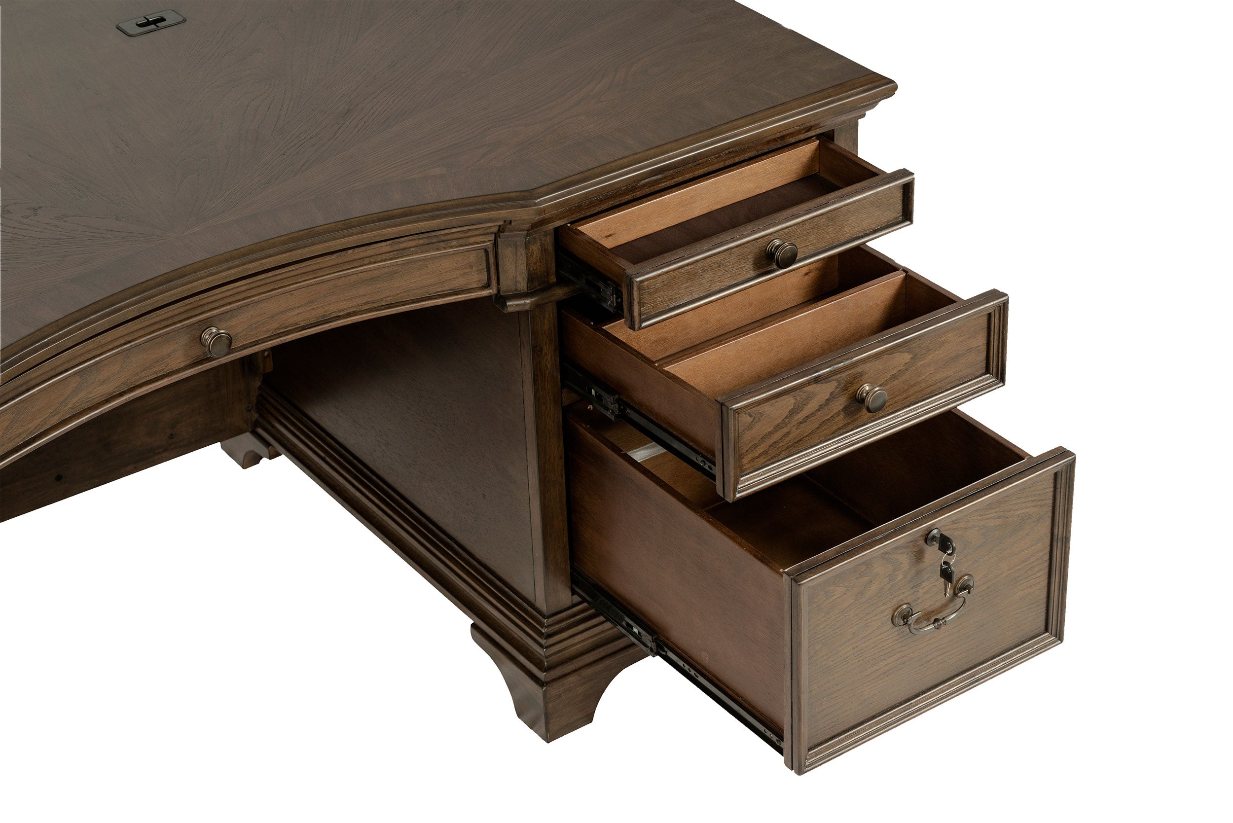 Hartshill Executive Desk - Ideal Furniture (Fresno,CA) 