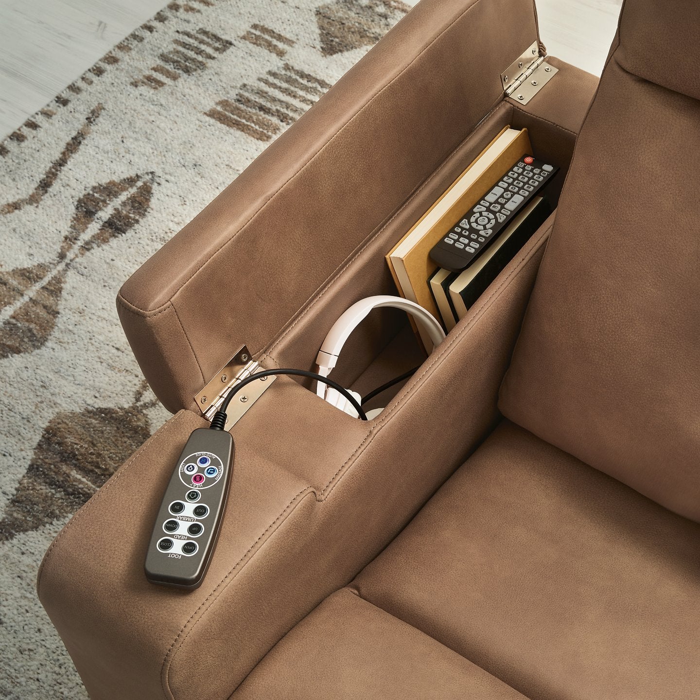 Lorrenton Power Glider Recliner with Audio System - Ideal Furniture (Fresno,CA) 