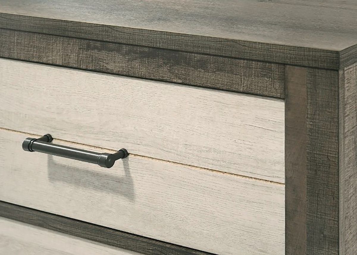 Crown Mark Furniture Rhett 6 Drawer Dresser in Gray - Ideal Furniture (Fresno,CA) 