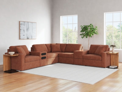 Modmax Balanced Sectional with Audio and Storage Consoles - Ideal Furniture (Fresno,CA) 