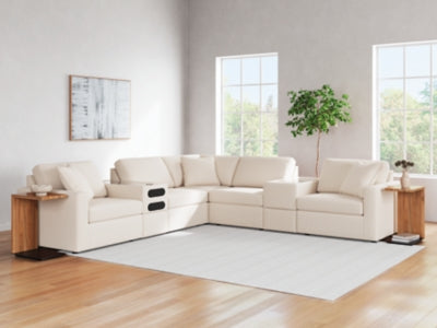 Modmax Balanced Sectional with Audio and Storage Consoles - Ideal Furniture (Fresno,CA) 