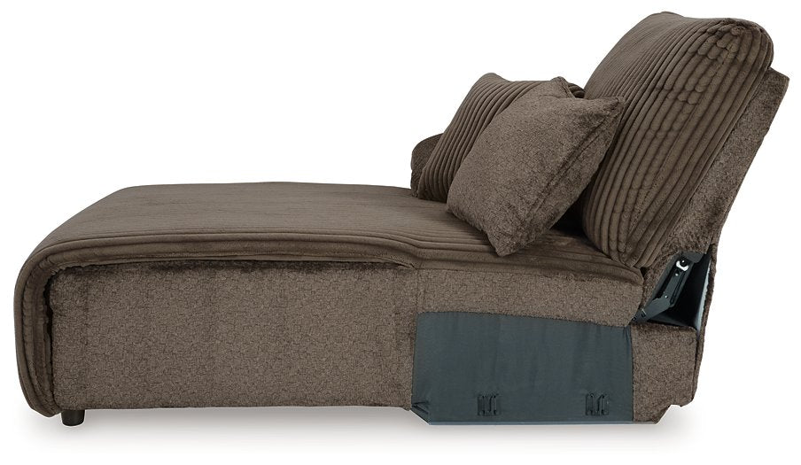 Top Tier Reclining Sectional with Chaise - Ideal Furniture (Fresno,CA) 