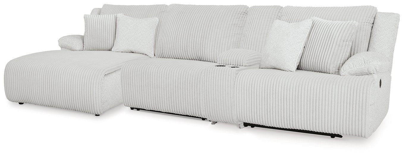 Top Tier Reclining Sectional with Chaise - Ideal Furniture (Fresno,CA) 
