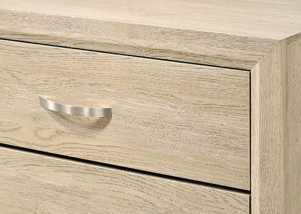 Crown Mark Furniture Akerson 6 Drawer Dresser in Beige - Ideal Furniture (Fresno,CA) 