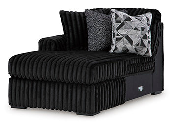 Midnight-Madness Sectional with Chaise - Ideal Furniture (Fresno,CA) 