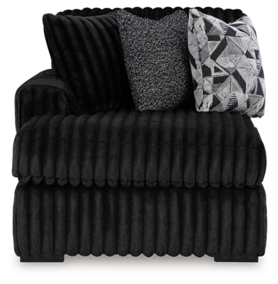 Midnight-Madness Sectional with Chaise - Ideal Furniture (Fresno,CA) 