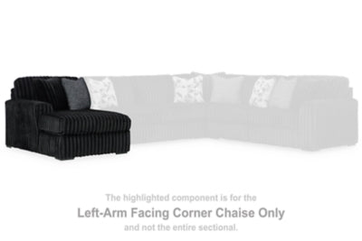 Midnight-Madness Sectional with Chaise - Ideal Furniture (Fresno,CA) 