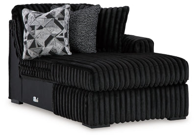 Midnight-Madness Sectional with Chaise - Ideal Furniture (Fresno,CA) 