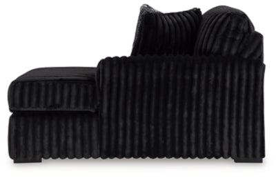 Midnight-Madness Sectional with Chaise - Ideal Furniture (Fresno,CA) 