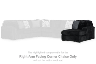 Midnight-Madness Sectional with Chaise - Ideal Furniture (Fresno,CA) 