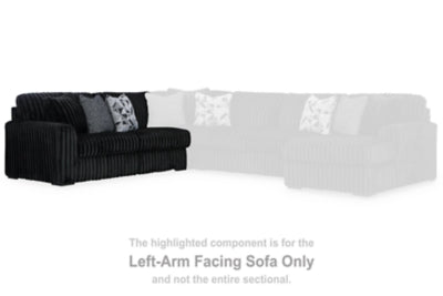 Midnight-Madness Sectional with Chaise - Ideal Furniture (Fresno,CA) 