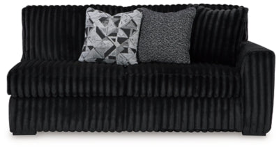 Midnight-Madness Sectional with Chaise - Ideal Furniture (Fresno,CA) 