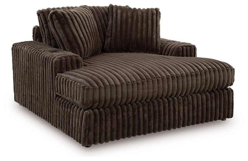 Midnight-Madness Oversized Chaise - Ideal Furniture (Fresno,CA) 
