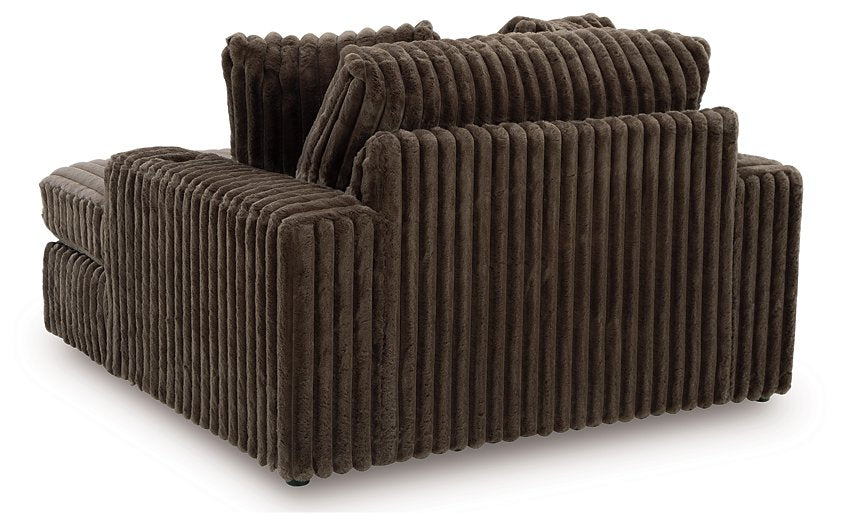 Midnight-Madness Oversized Chaise - Ideal Furniture (Fresno,CA) 