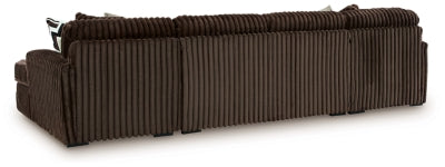 Midnight-Madness Sectional with Chaise - Ideal Furniture (Fresno,CA) 