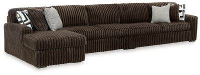 Midnight-Madness Sectional with Chaise - Ideal Furniture (Fresno,CA) 