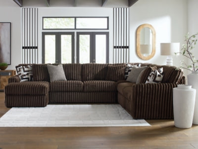 Midnight-Madness Sectional with Chaise - Ideal Furniture (Fresno,CA) 