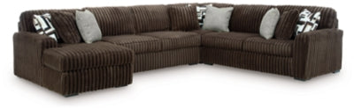 Midnight-Madness Sectional with Chaise - Ideal Furniture (Fresno,CA) 