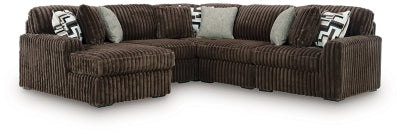 Midnight-Madness Sectional with Chaise - Ideal Furniture (Fresno,CA) 
