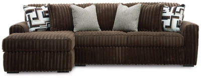 Midnight-Madness Sectional Sofa with Chaise - Ideal Furniture (Fresno,CA) 