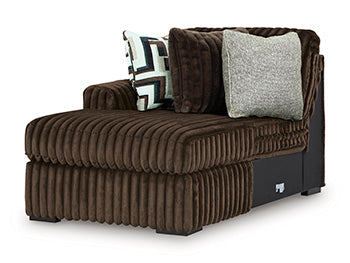 Midnight-Madness Sectional with Chaise - Ideal Furniture (Fresno,CA) 