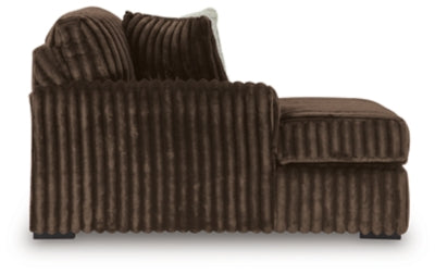 Midnight-Madness Sectional with Chaise - Ideal Furniture (Fresno,CA) 