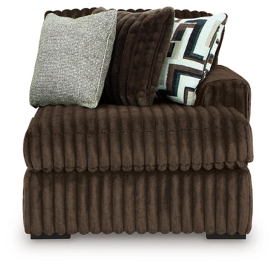Midnight-Madness Sectional with Chaise - Ideal Furniture (Fresno,CA) 