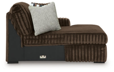 Midnight-Madness Sectional with Chaise - Ideal Furniture (Fresno,CA) 