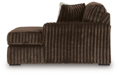 Midnight-Madness Sectional with Chaise - Ideal Furniture (Fresno,CA) 