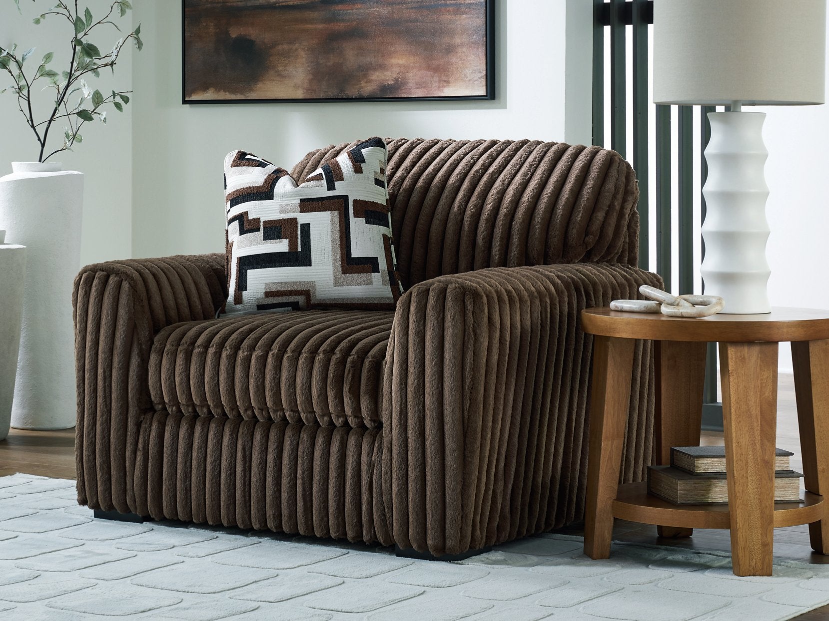 Midnight-Madness Oversized Chair - Ideal Furniture (Fresno,CA) 