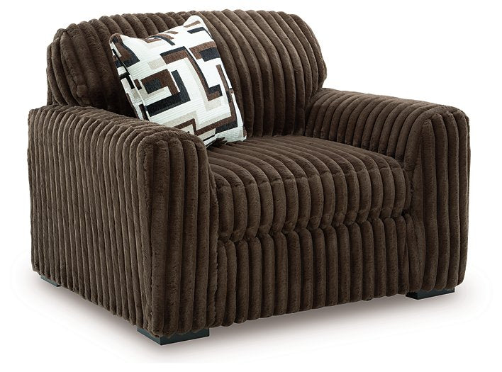 Midnight-Madness Oversized Chair - Ideal Furniture (Fresno,CA) 