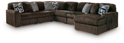 Midnight-Madness Sectional with Chaise - Ideal Furniture (Fresno,CA) 