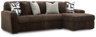 Midnight-Madness Sectional Sofa with Chaise - Ideal Furniture (Fresno,CA) 
