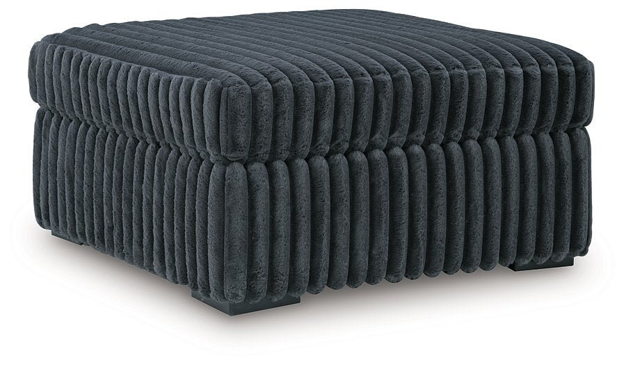 Midnight-Madness Oversized Accent Ottoman - Ideal Furniture (Fresno,CA) 