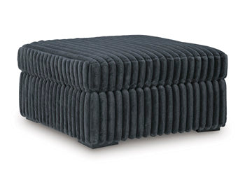 Midnight-Madness Oversized Accent Ottoman - Ideal Furniture (Fresno,CA) 