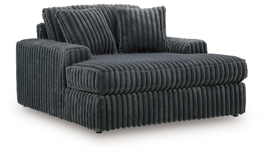 Midnight-Madness Oversized Chaise - Ideal Furniture (Fresno,CA) 