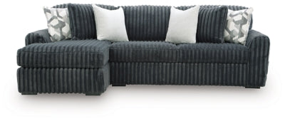 Midnight-Madness Sectional Sofa with Chaise - Ideal Furniture (Fresno,CA) 