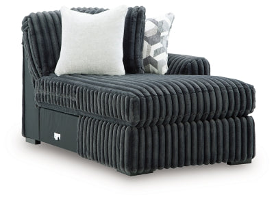Midnight-Madness Sectional with Chaise - Ideal Furniture (Fresno,CA) 
