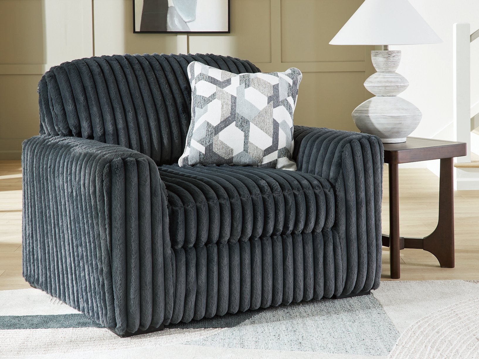 Midnight-Madness Oversized Chair - Ideal Furniture (Fresno,CA) 