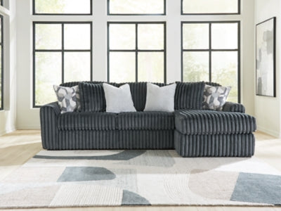 Midnight-Madness Sectional Sofa with Chaise - Ideal Furniture (Fresno,CA) 