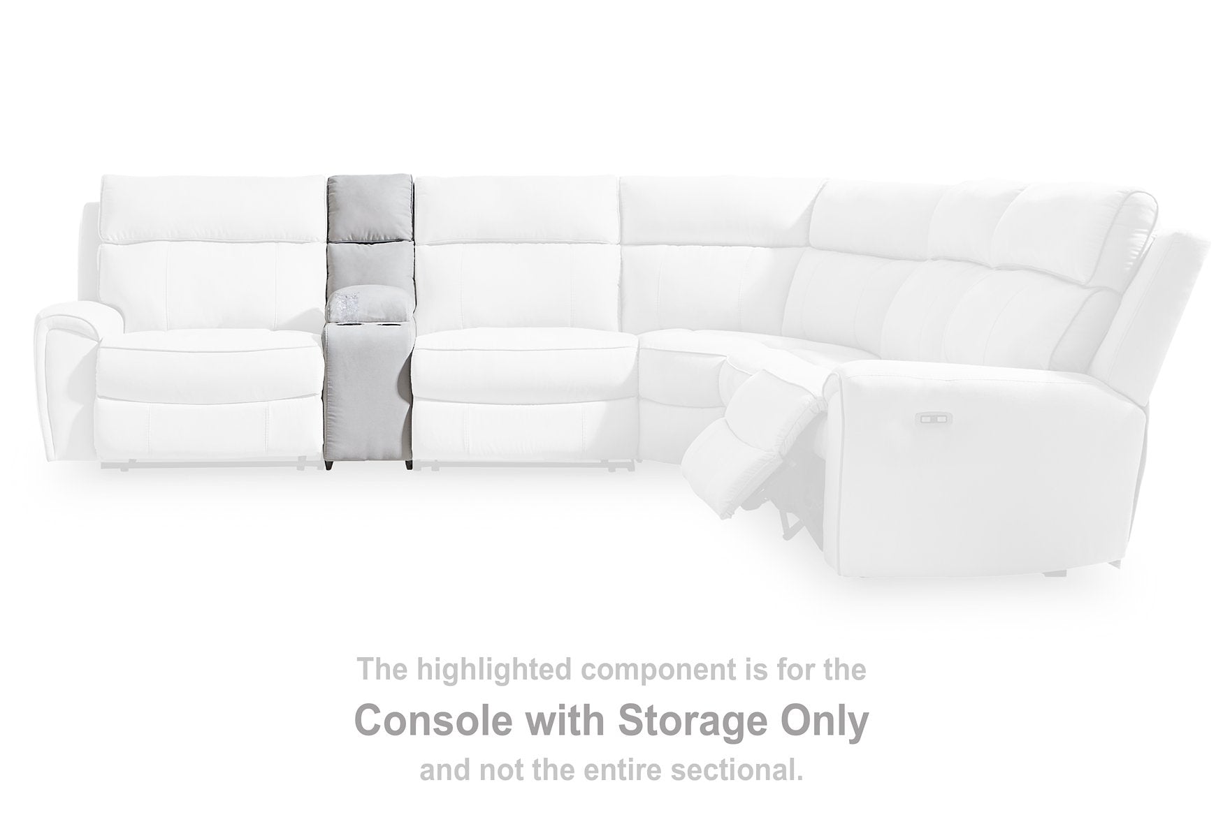 Social Pointe Reclining Sectional with Storage Consoles - Ideal Furniture (Fresno,CA) 