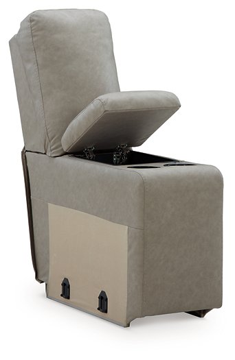 Narwhal Place Reclining Sectional with Storage Console - Ideal Furniture (Fresno,CA) 