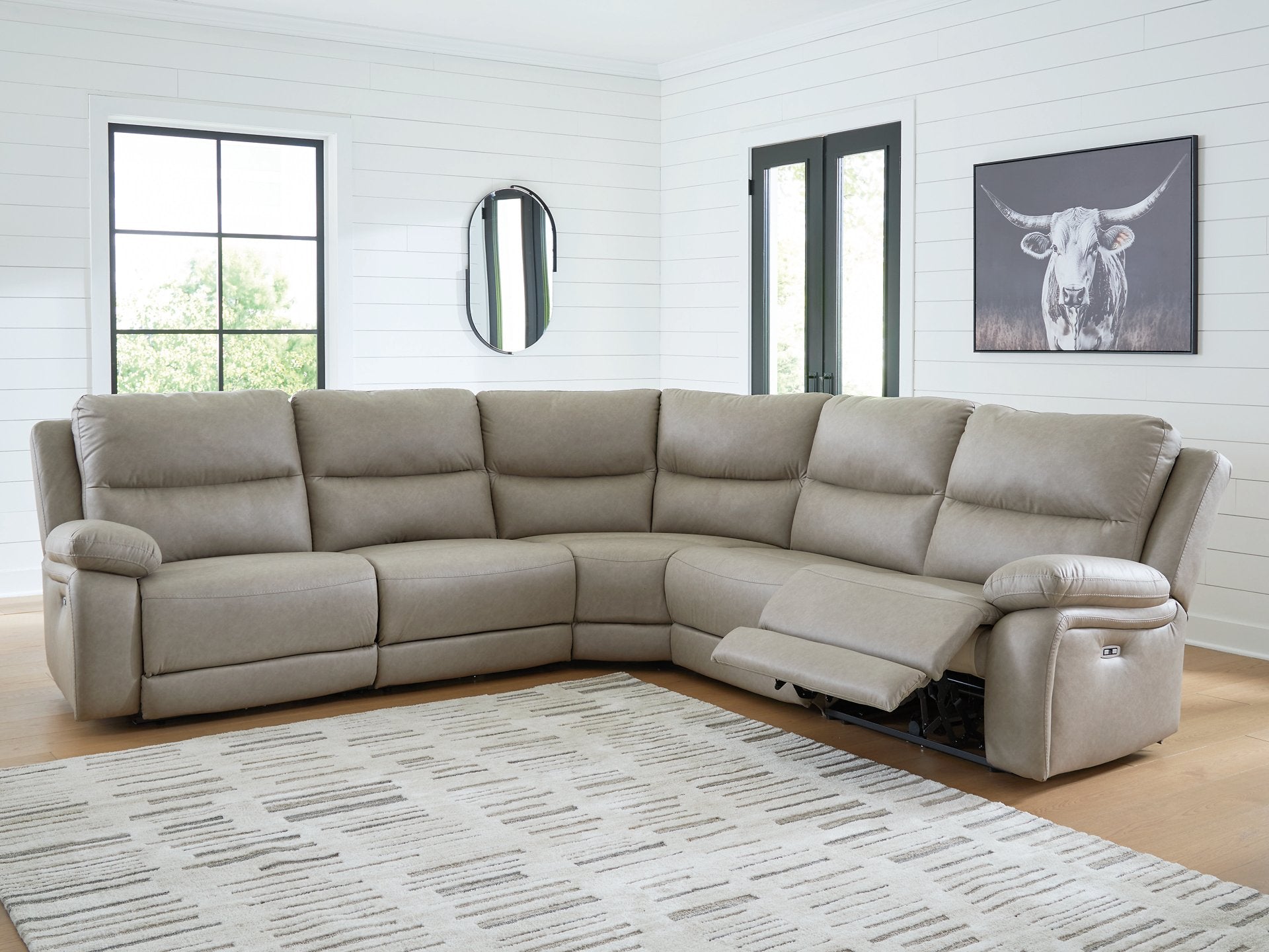 Narwhal Place Power Reclining Sectional - Ideal Furniture (Fresno,CA) 
