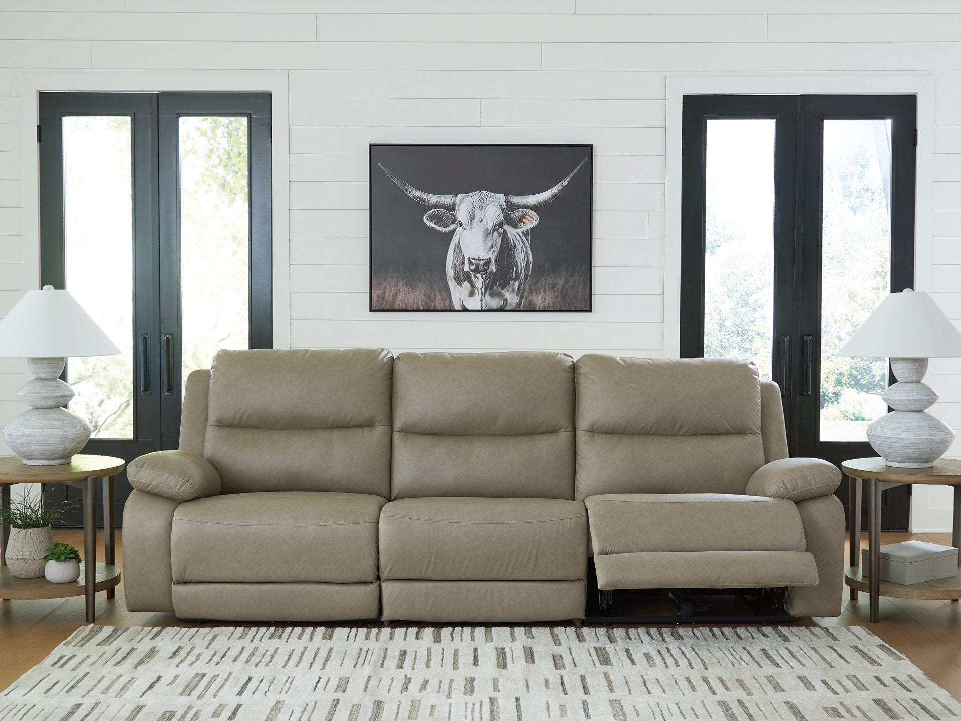 Narwhal Place Power Reclining Sectional - Ideal Furniture (Fresno,CA) 