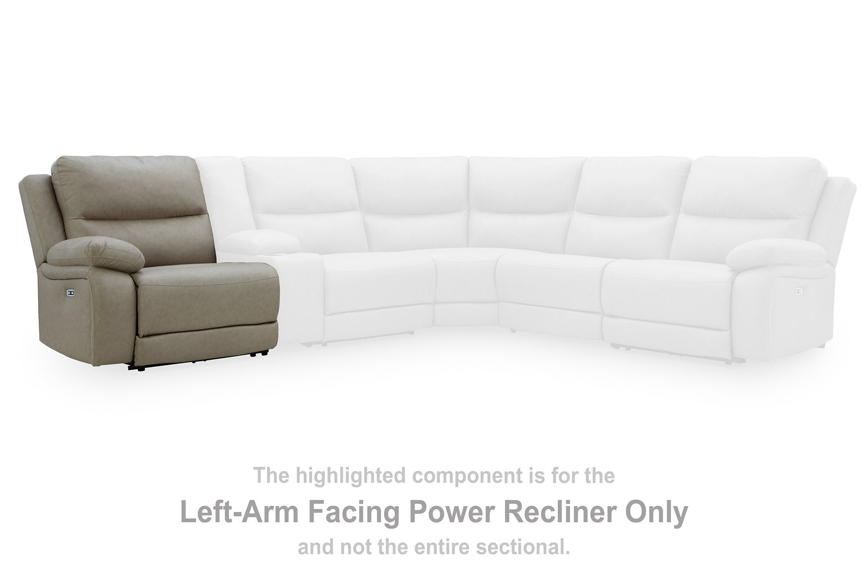 Narwhal Place Reclining Sectional with Storage Console - Ideal Furniture (Fresno,CA) 