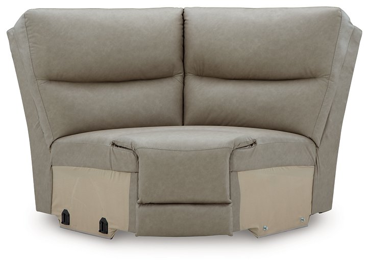 Narwhal Place Reclining Sectional with Storage Console - Ideal Furniture (Fresno,CA) 