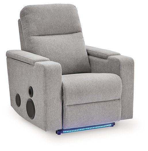 Pineland Power Glider Recliner with Audio System - Ideal Furniture (Fresno,CA) 