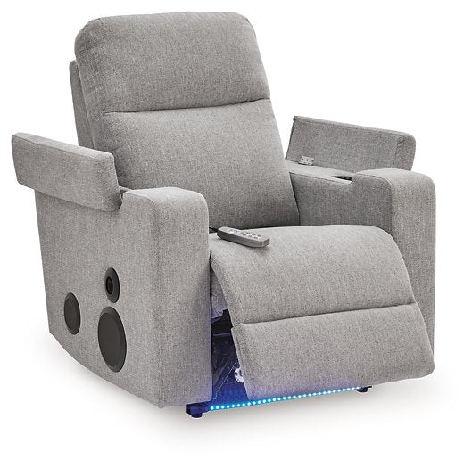 Pineland Power Glider Recliner with Audio System - Ideal Furniture (Fresno,CA) 