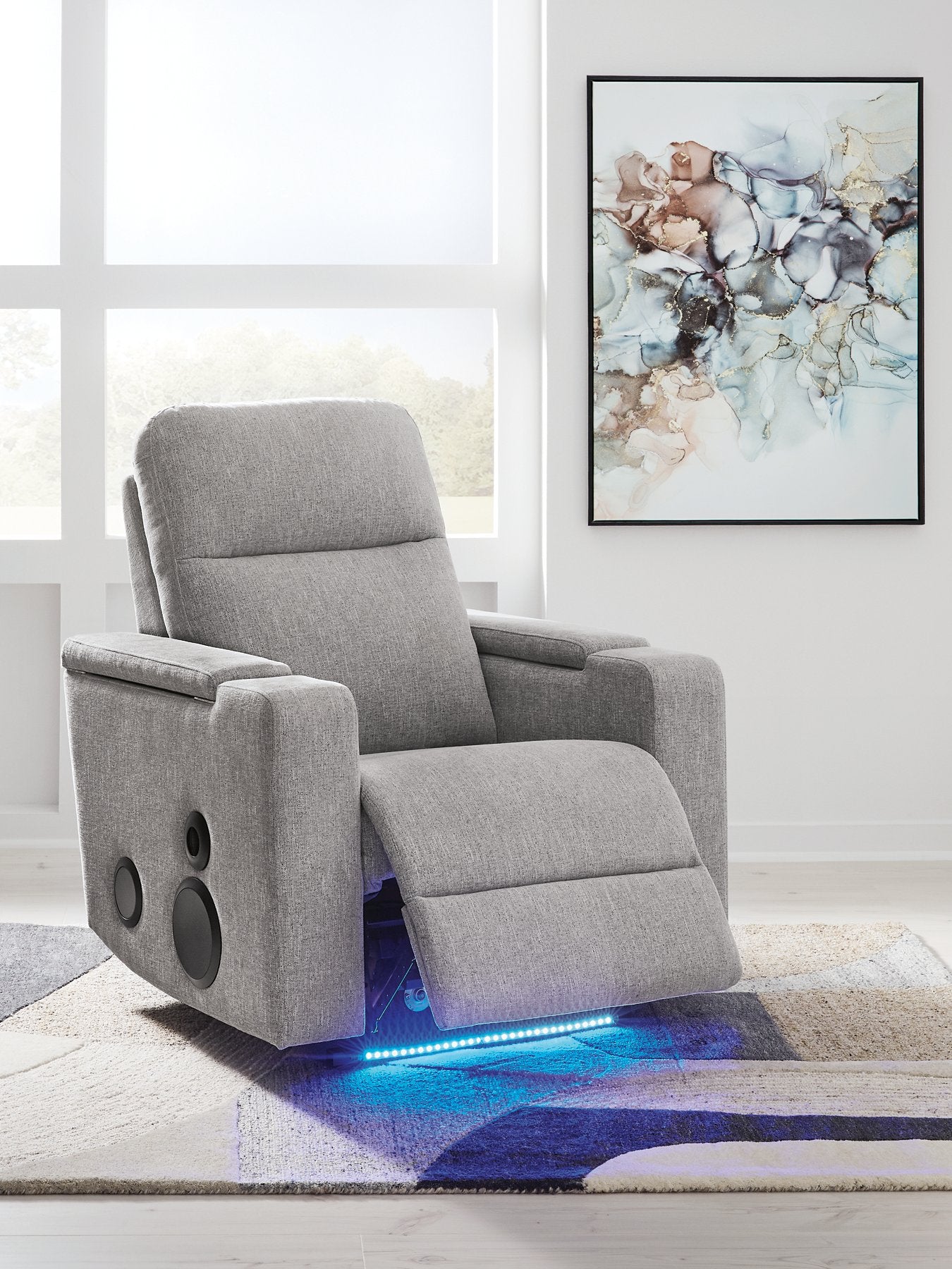 Pineland Power Glider Recliner with Audio System - Ideal Furniture (Fresno,CA) 
