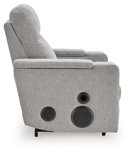 Pineland Power Glider Recliner with Audio System - Ideal Furniture (Fresno,CA) 